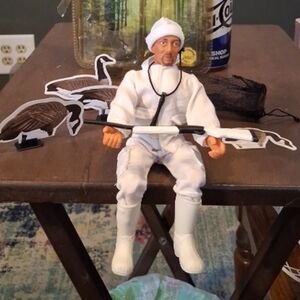 White Hunter Action Figure with Accessories